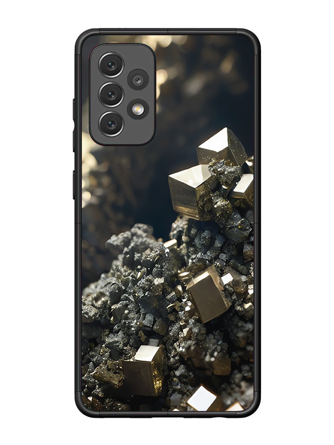 Samsung Galaxy A72 Gold Crystals