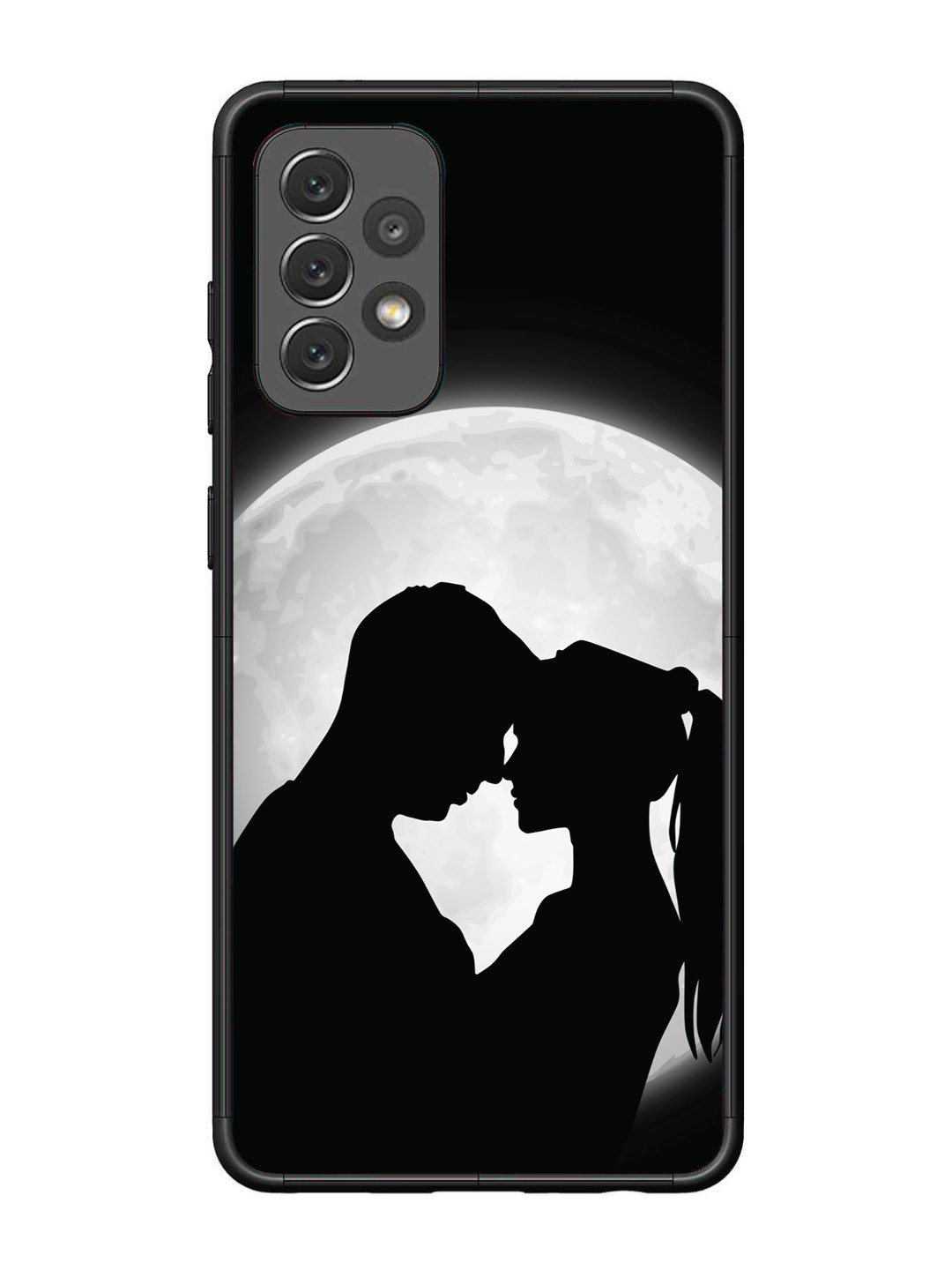Samsung Galaxy A72 Couple on Moon