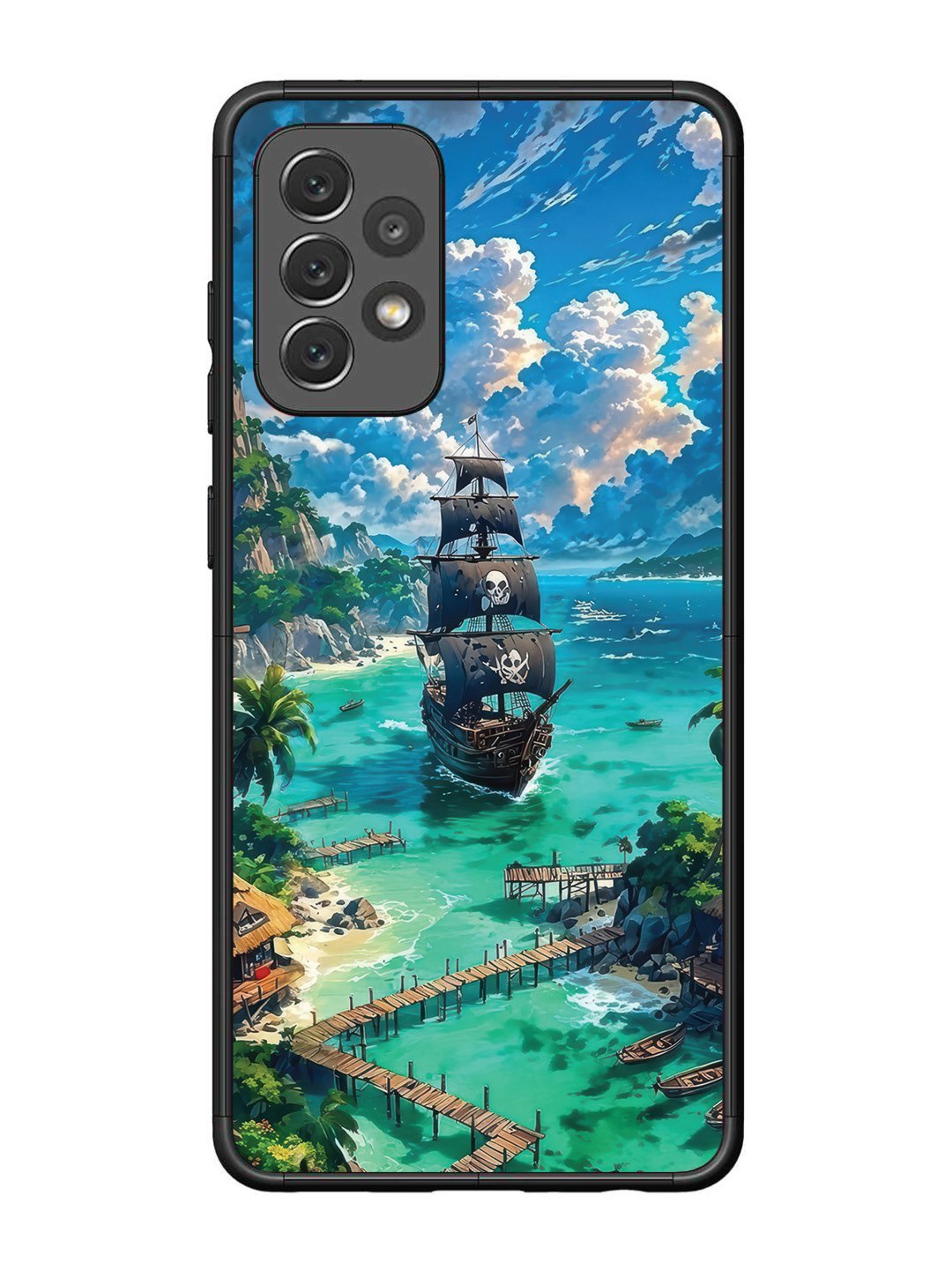 Samsung Galaxy A72 Pirate Ship Island