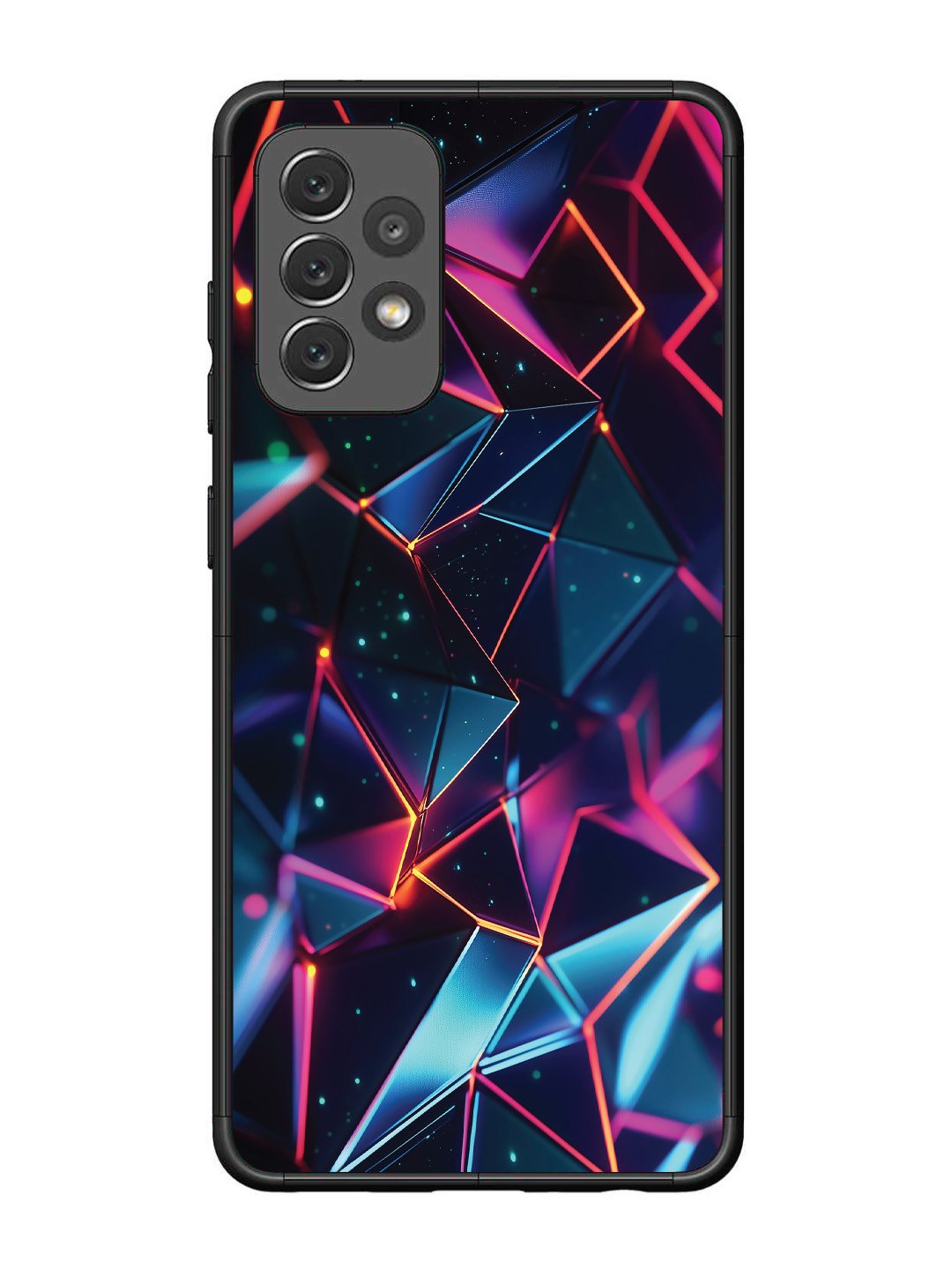 Samsung Galaxy A72 3D Abstract Polygon