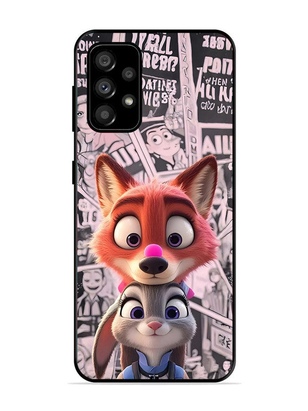 Samsung Galaxy A73 5G Cute Nick wilde and judy hopps 2