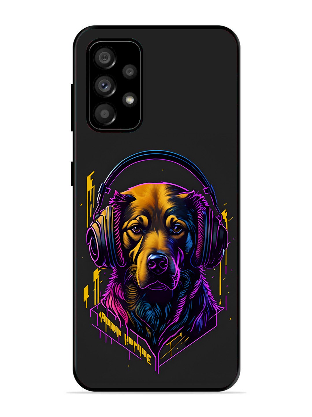 Samsung Galaxy A73 5G Music Lover Dog