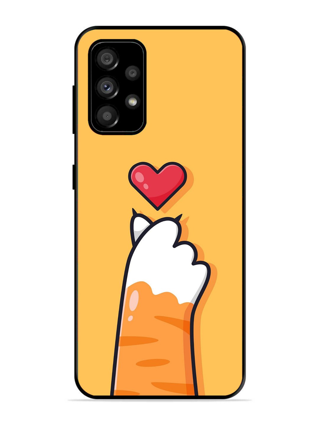Samsung Galaxy A73 Heart Hand