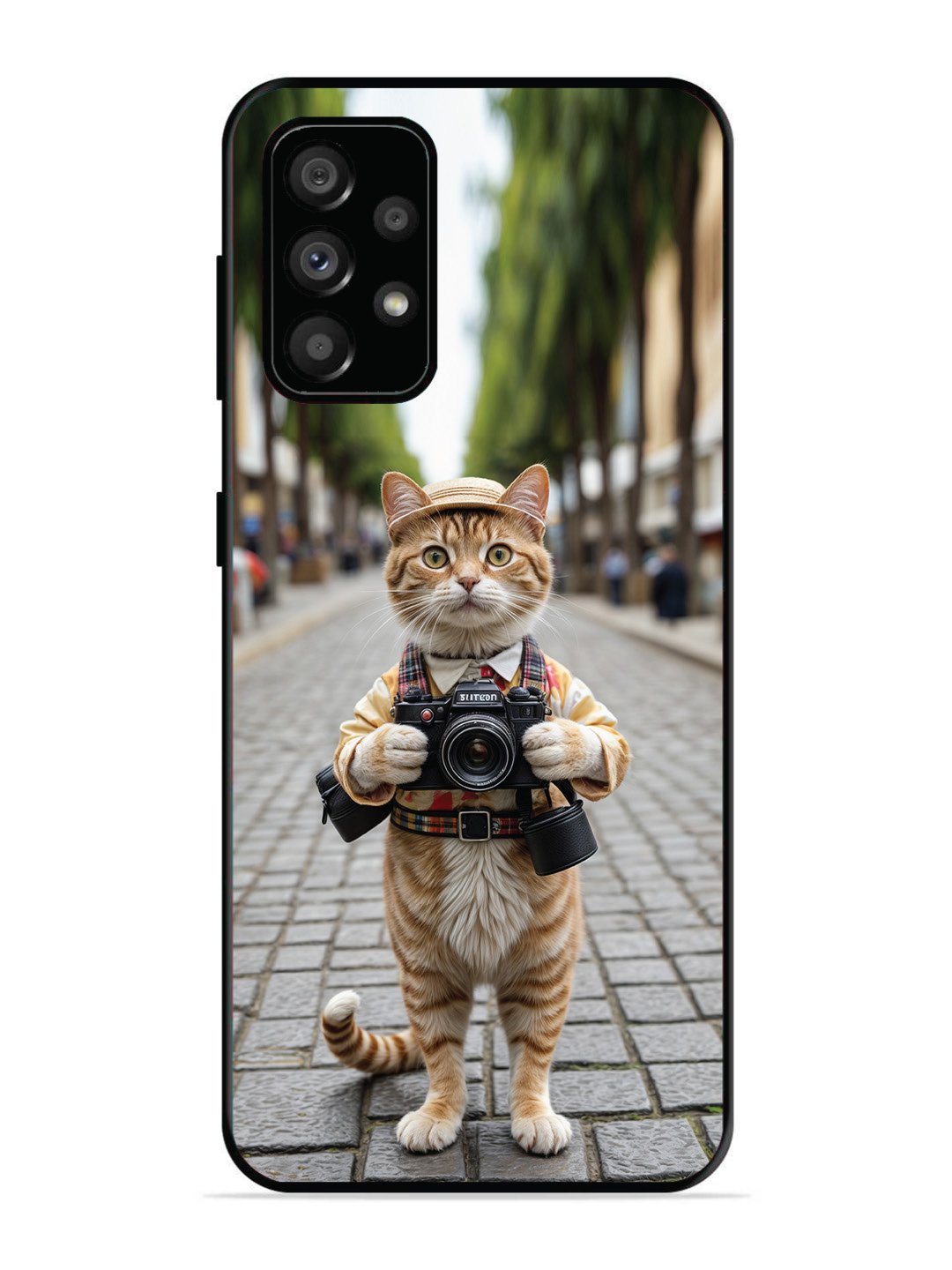 Samsung Galaxy A73 5G Cat as Cameraman