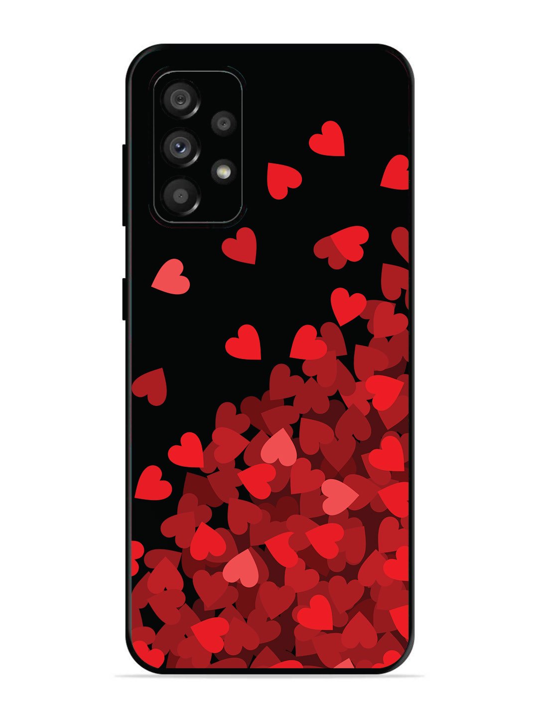 Samsung Galaxy A73 5G Red Hearts