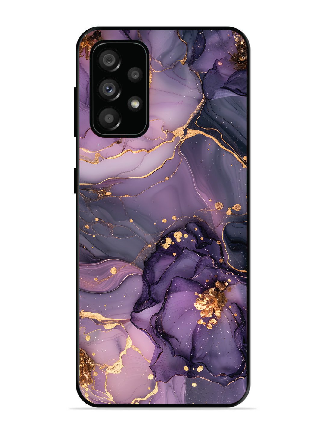 Samsung Galaxy A73 5G Royal Orchid Theme Marble