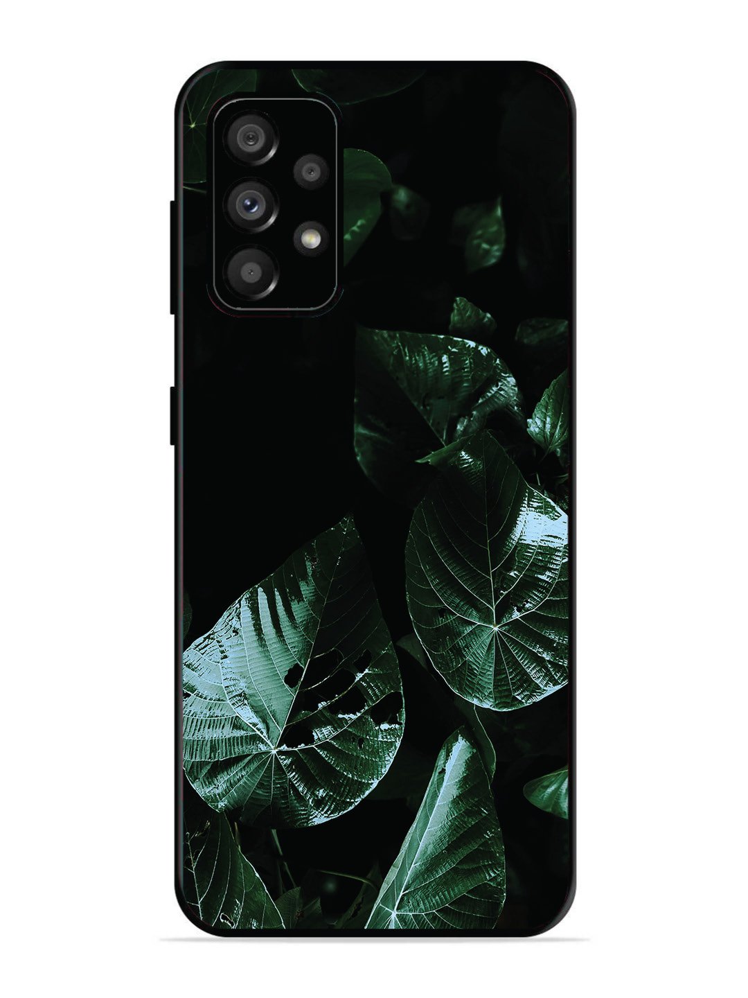 Samsung Galaxy A73 5G Leafs at night