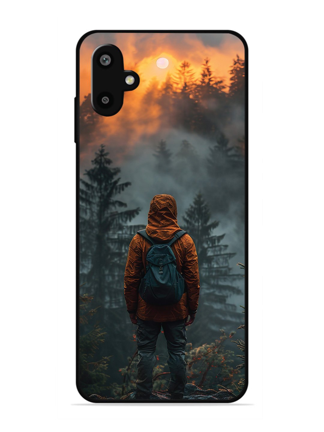 Samsung Galaxy F06 Alone in Forest