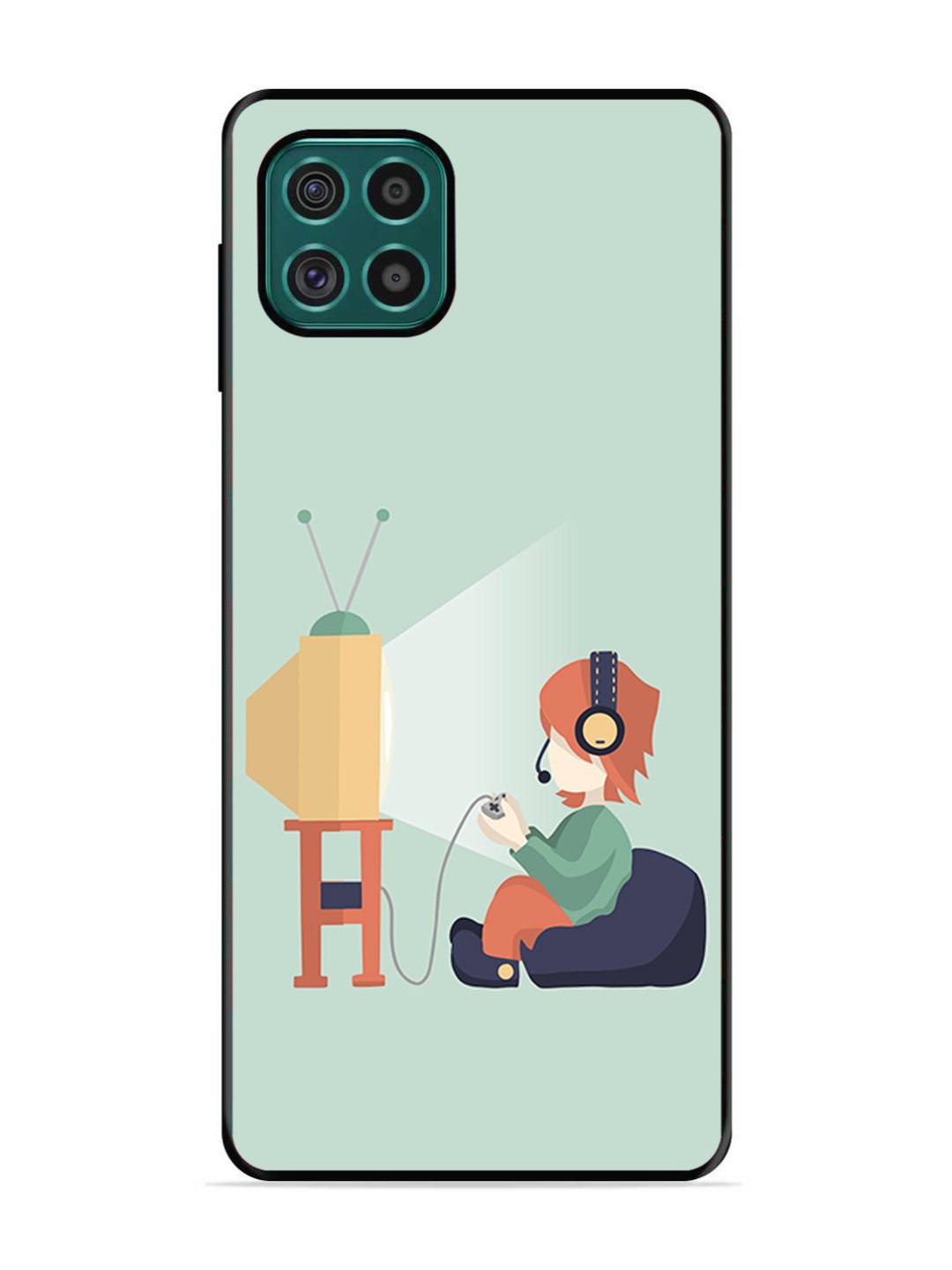 Samsung Galaxy F62 Kid Playing Game