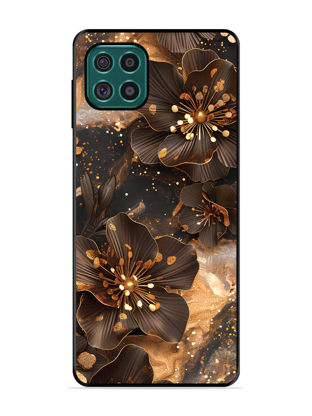 Samsung Galaxy F62 Golden Flowars