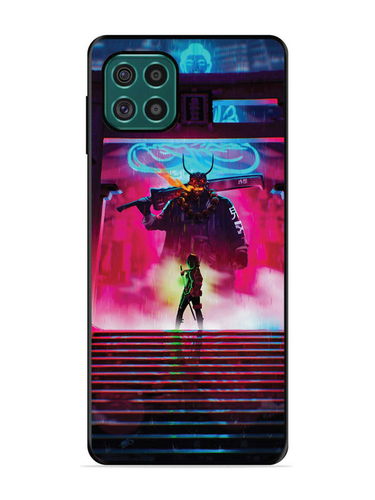 Samsung Galaxy F62 Cyberpunk Yokai Monster