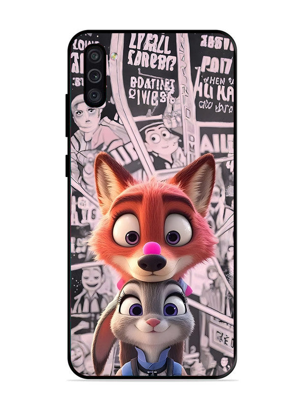 Samsung Galaxy M11 Cute Nick wilde and judy hopps 2