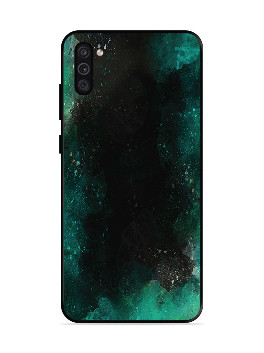 Samsung Galaxy M11 Dark Black And Green Forest
