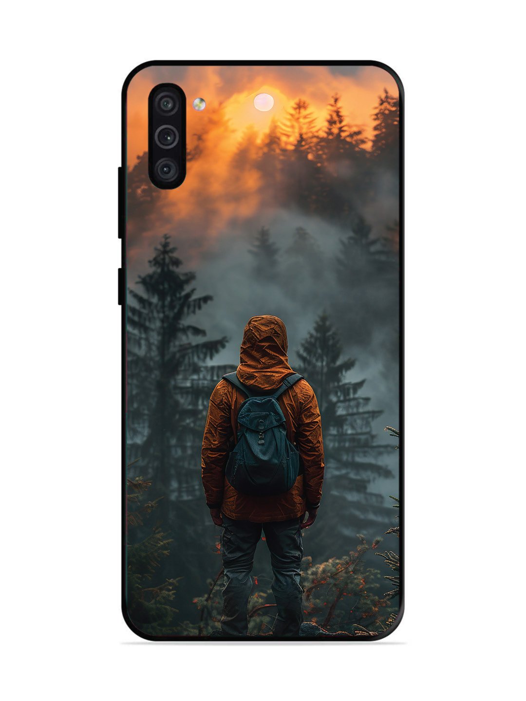 Samsung Galaxy M11 Alone in Forest