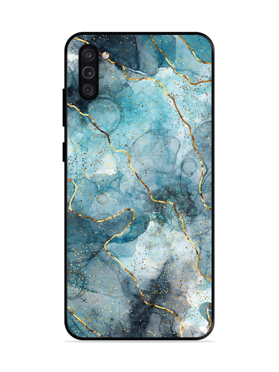 Samsung Galaxy M11 Oceanic Golden Strip Marble