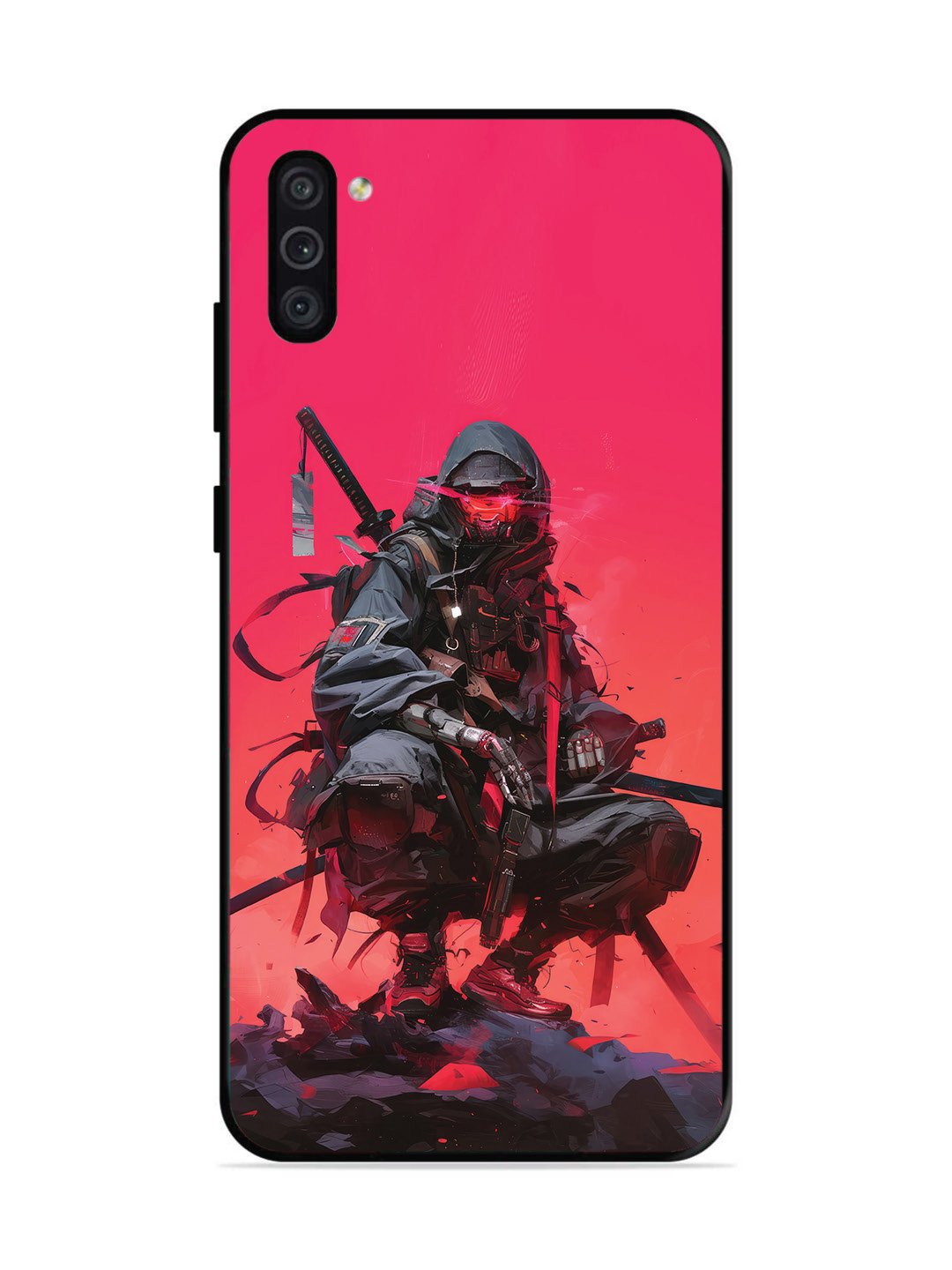Samsung Galaxy M11 Cyberpunk Ninja Katana