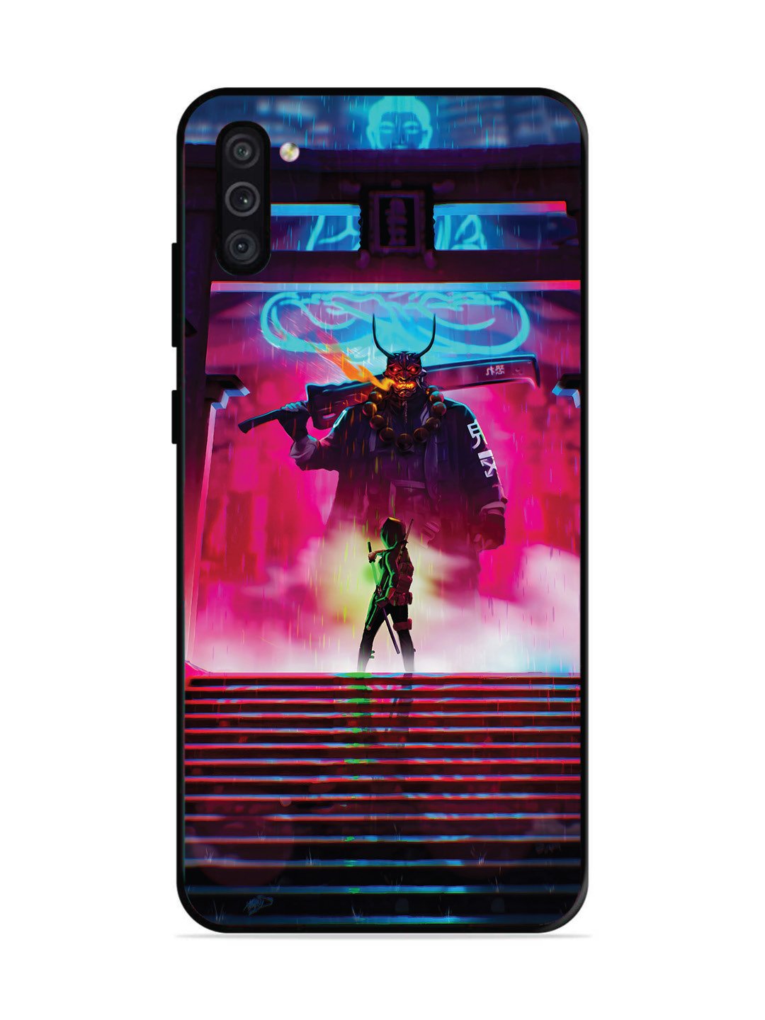 Samsung Galaxy M11 Cyberpunk Yokai Monster