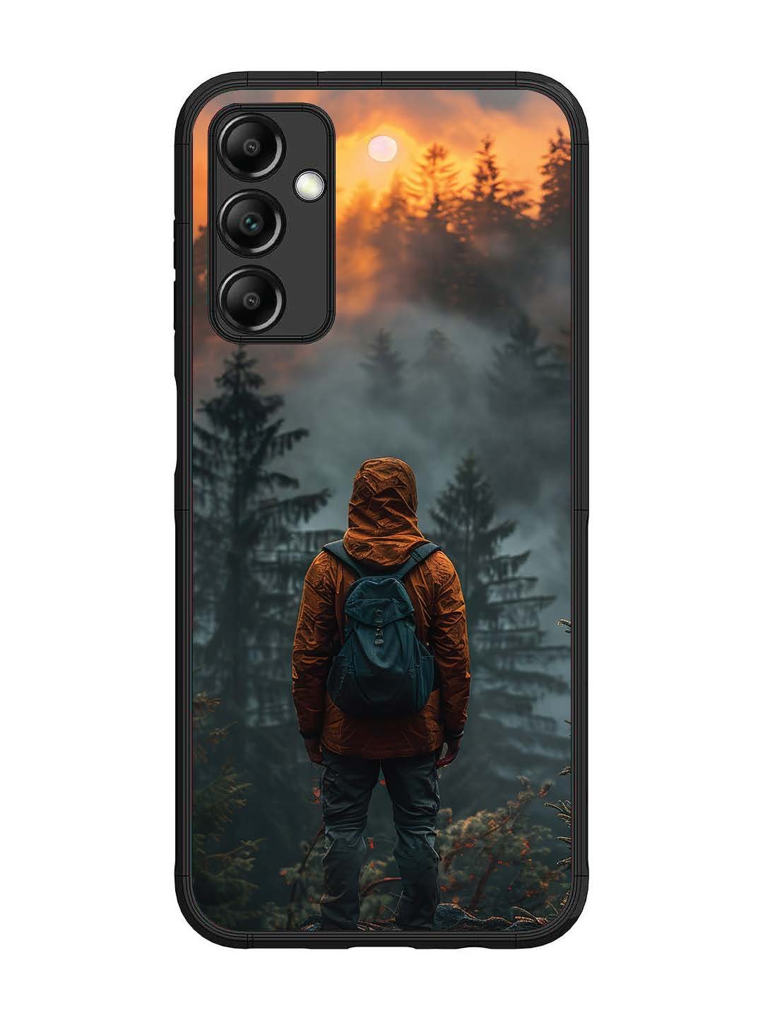 Samsung Galaxy M14 5G Alone in Forest