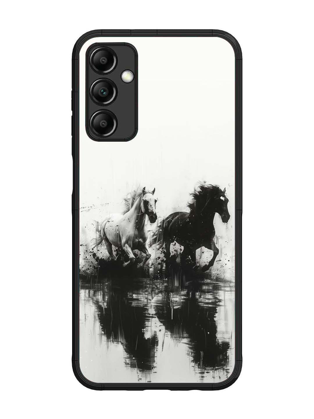 Samsung Galaxy M14 5G Black & White Horse