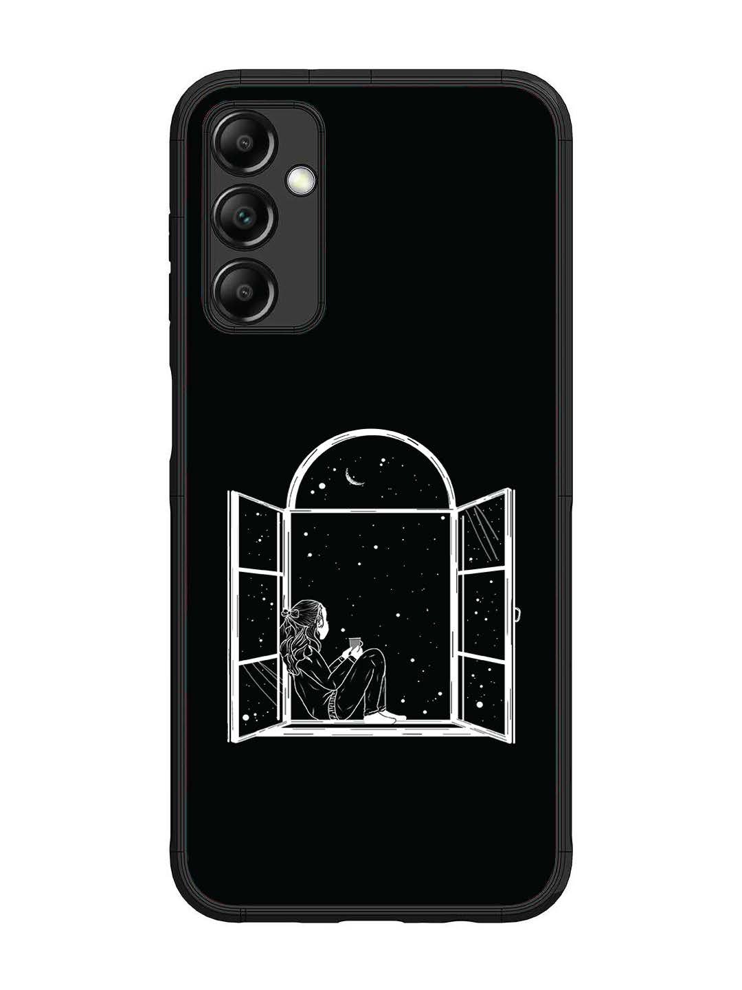 Samsung Galaxy M14 5G Little Girl on Window