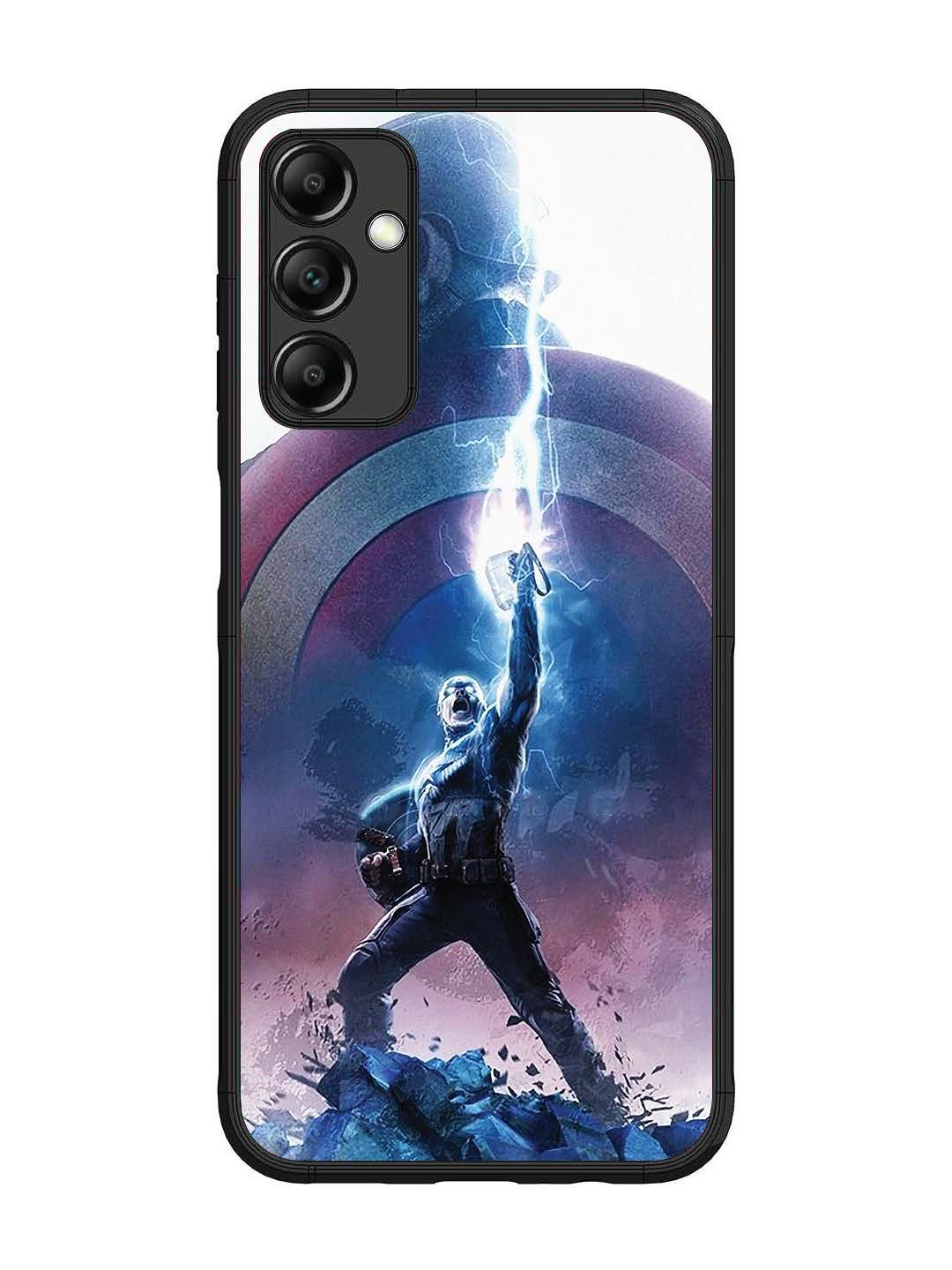 Samsung Galaxy M14 5G captain-america-thor-hammer-lightning