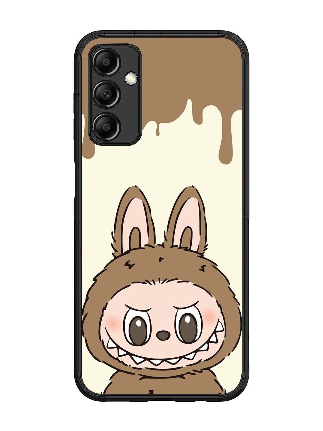 Samsung Galaxy M14 5G Labubu Closeup Chocolate