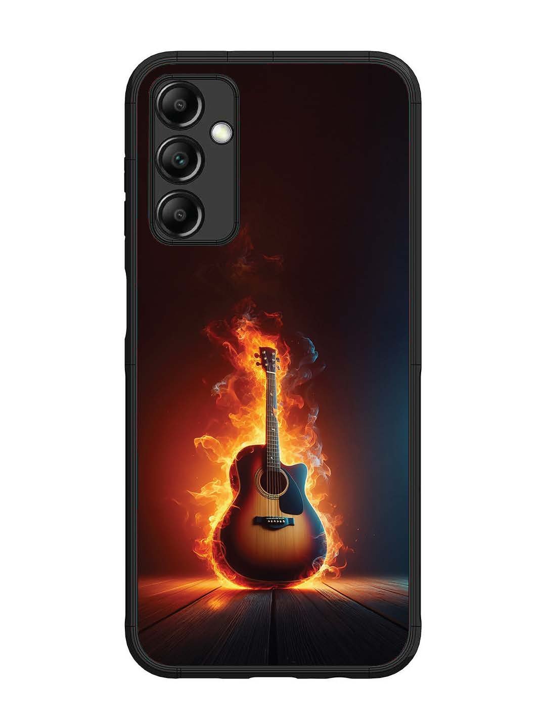 Samsung Galaxy M14 5G Fire Acoustic Guitar Stage Passion