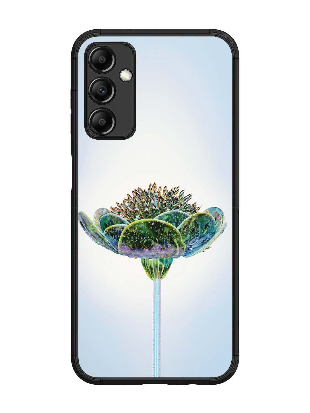 Samsung Galaxy M14 5G Liquid Glass Chromatic Flower