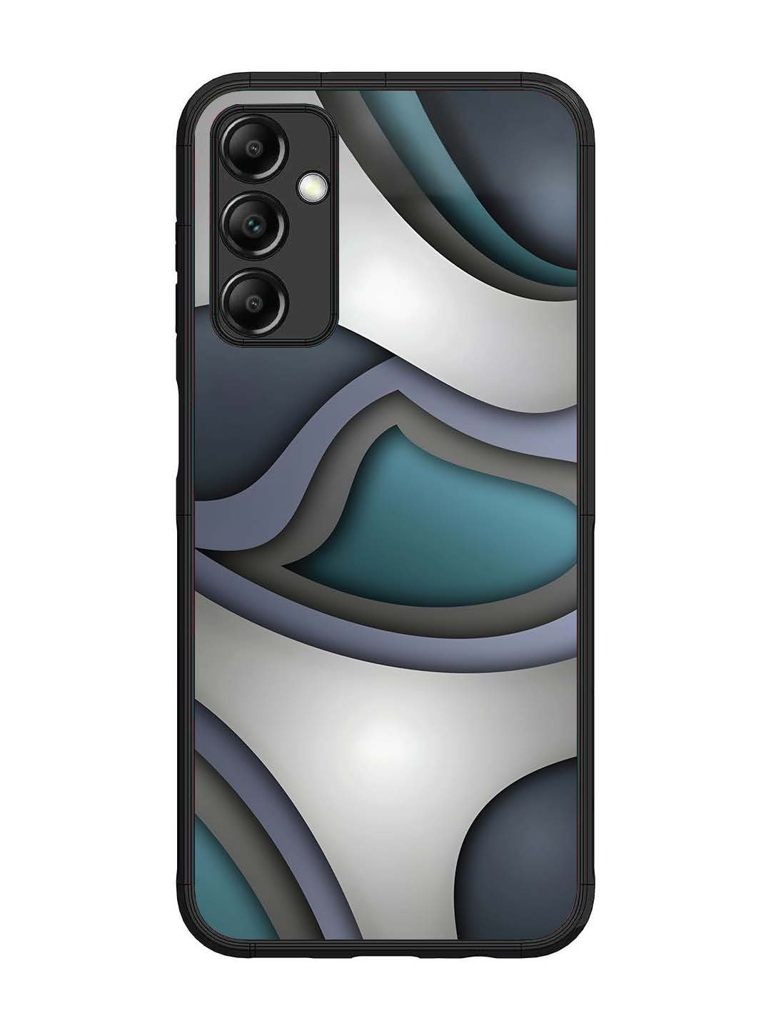 Samsung Galaxy M14 5G Slate Blue Gradient Wave