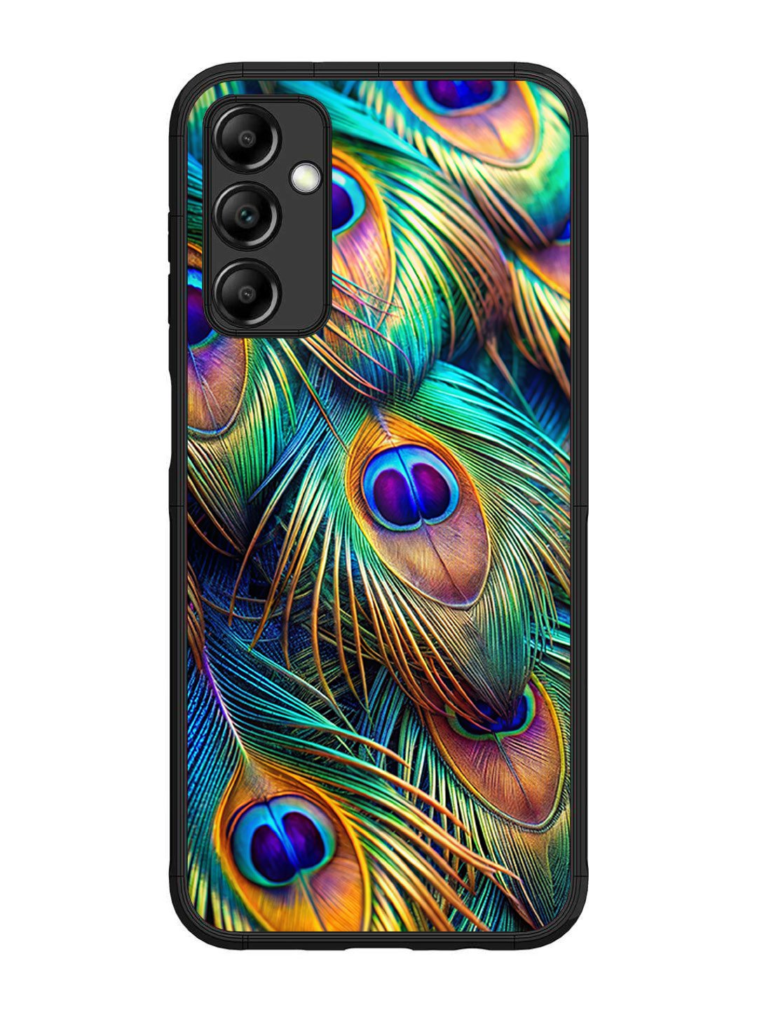 Samsung Galaxy M14 5G peacock feather