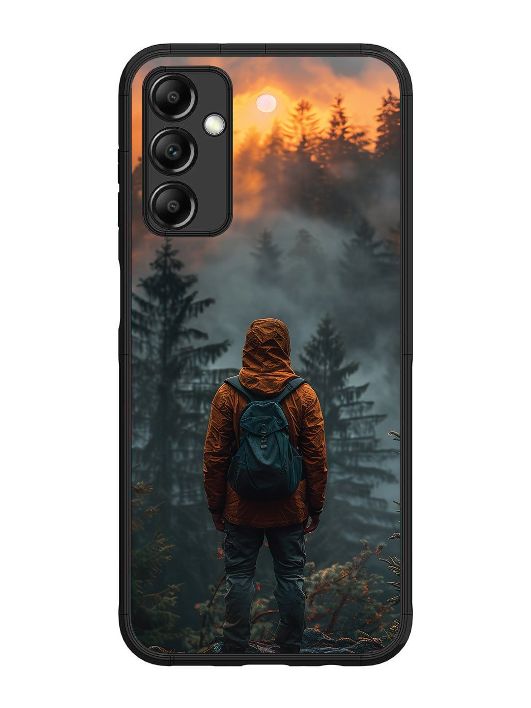 Samsung Galaxy M14 5G Alone in Forest