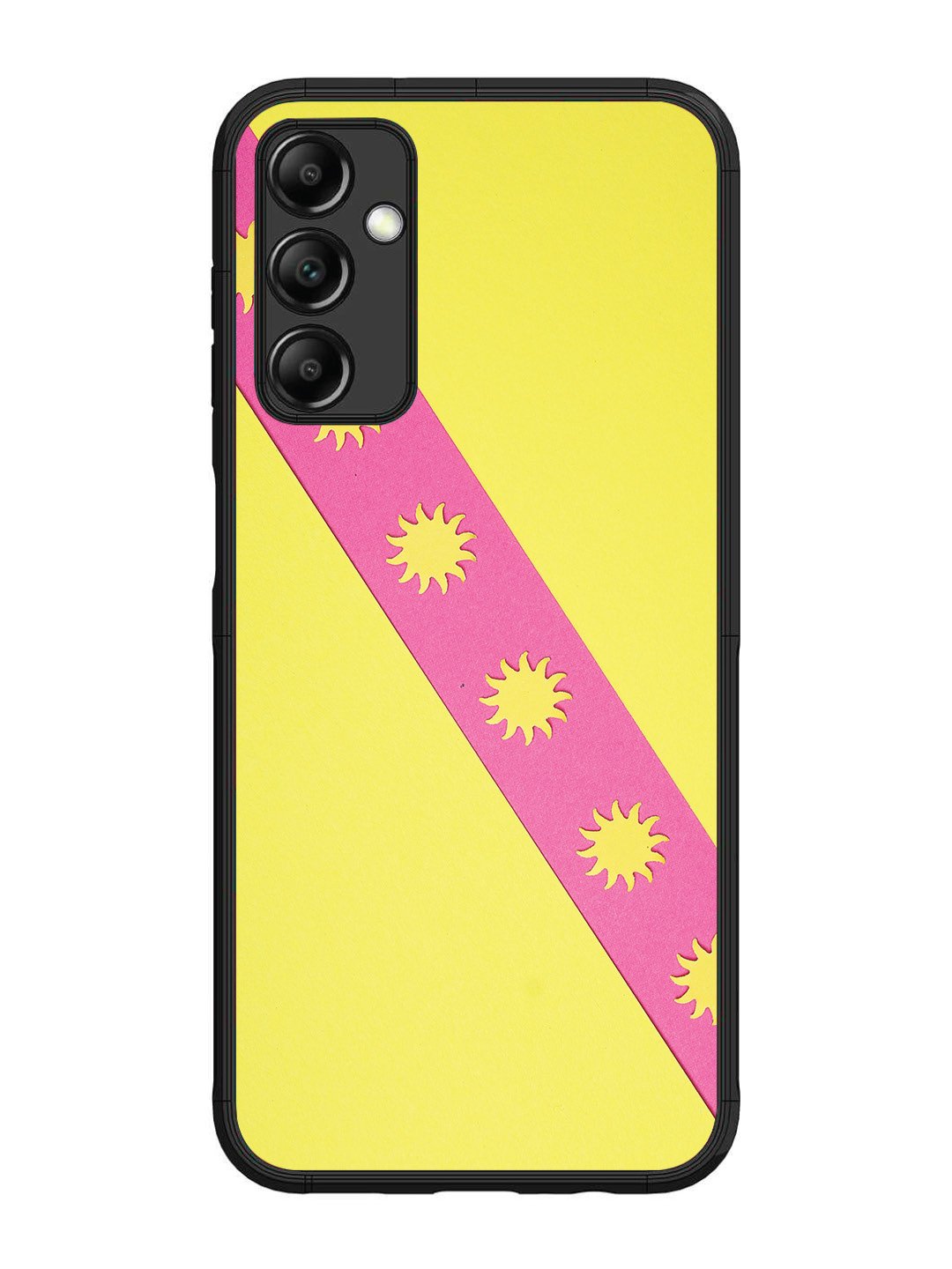 Samsung Galaxy M14 5G Pick Strip on Yellow Colour