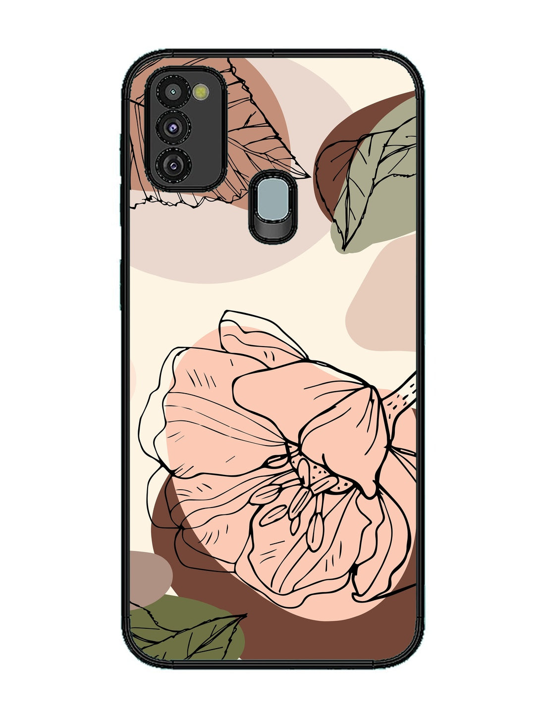 Samsung Galaxy M30s Floral Elegance, Portrait