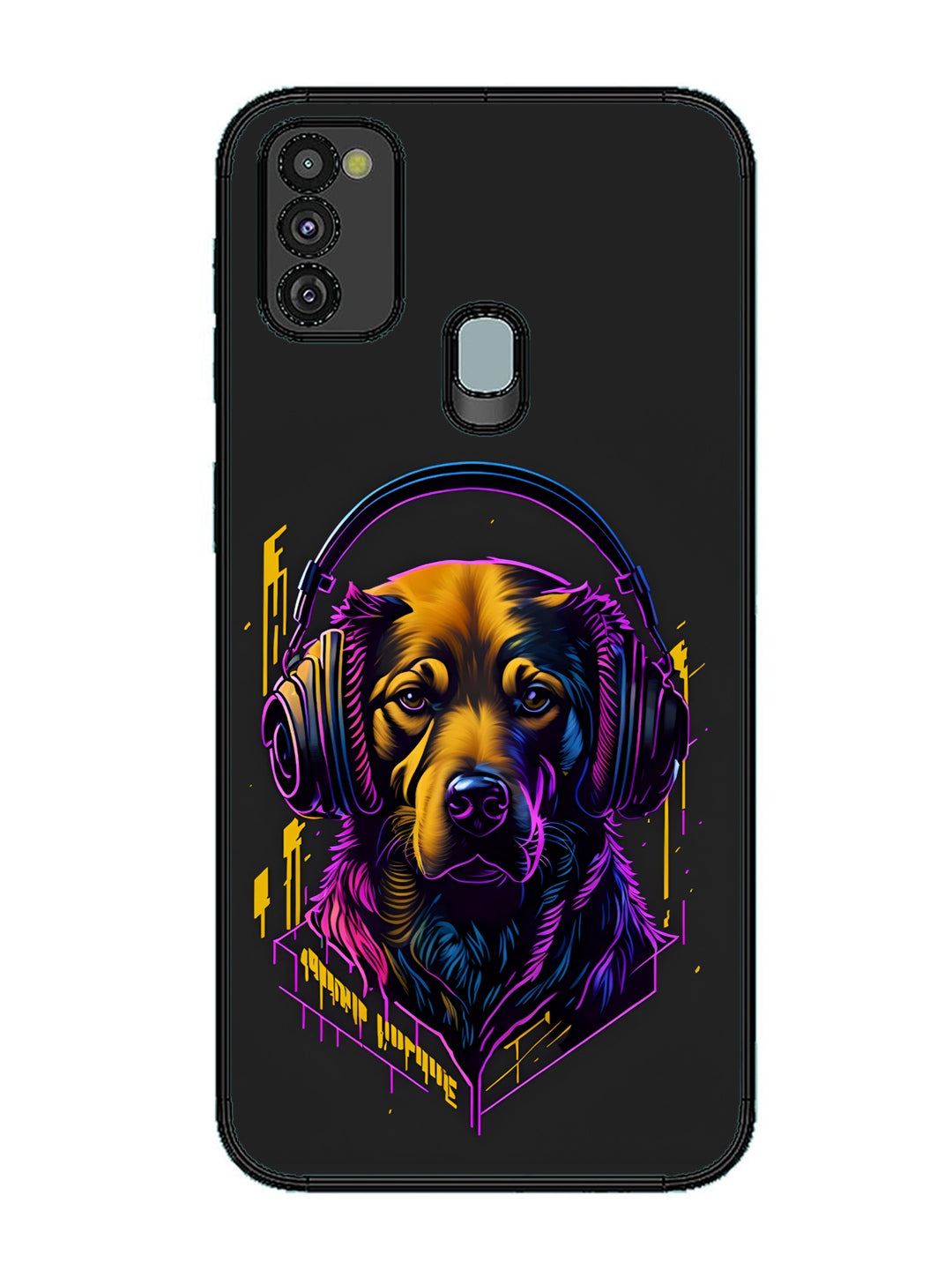 Samsung Galaxy M30s Music Lover Dog