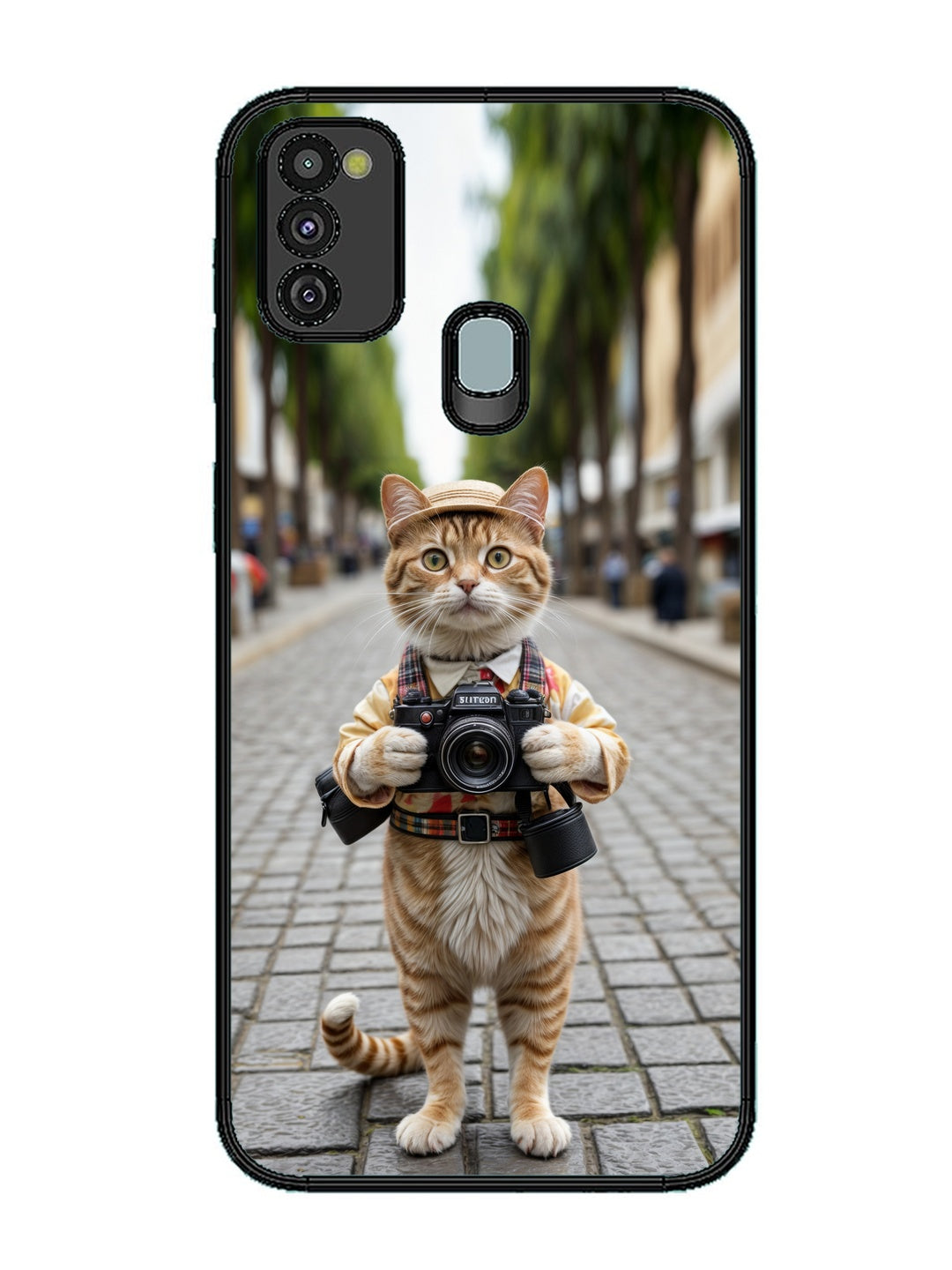 Samsung Galaxy M30s Cat as Cameraman