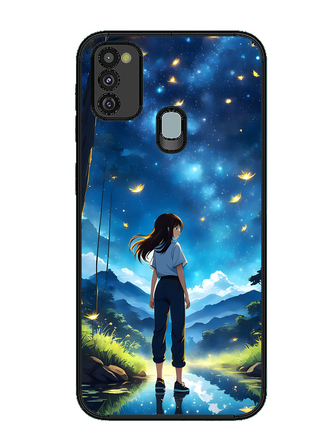 Samsung Galaxy M30s Girl In Beautiful Forest
