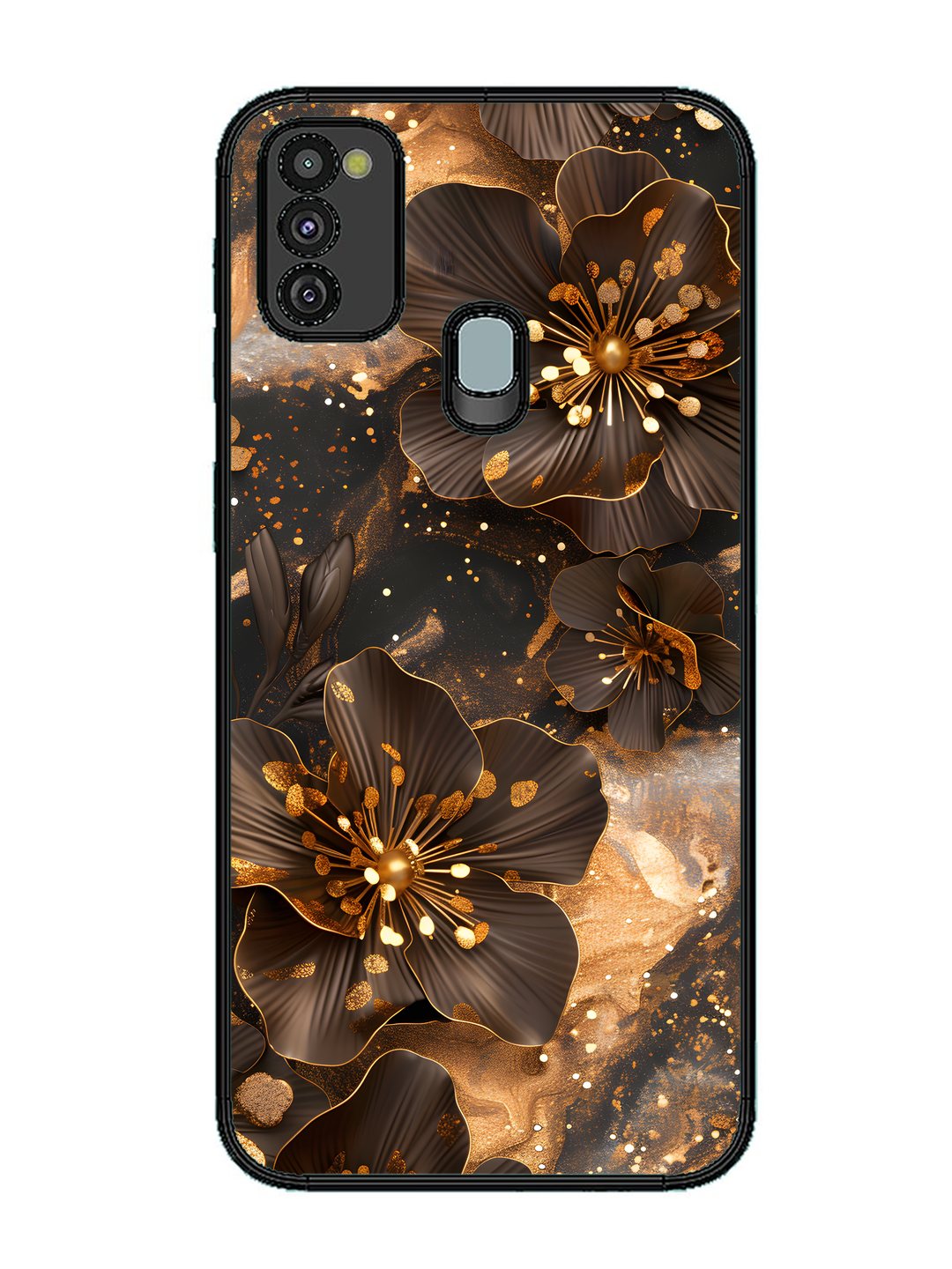 Samsung Galaxy M30s Golden Flowars