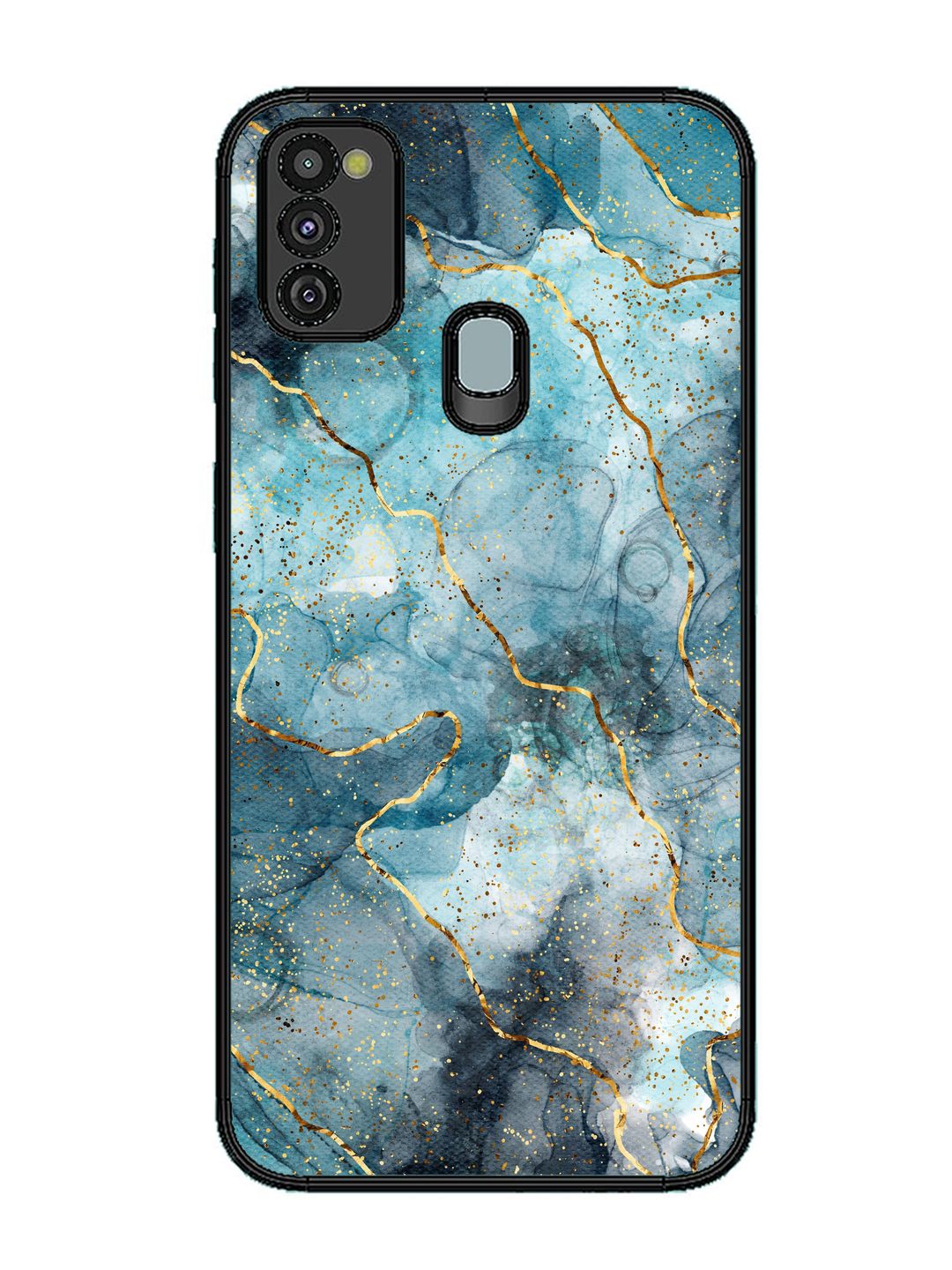 Samsung Galaxy M30s Oceanic Golden Strip Marble