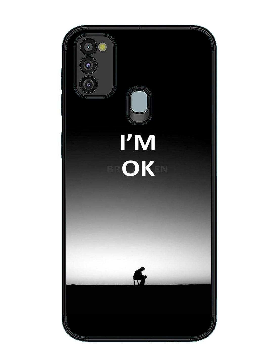 Samsung Galaxy M30s I'm Broken A man on Chair Alone