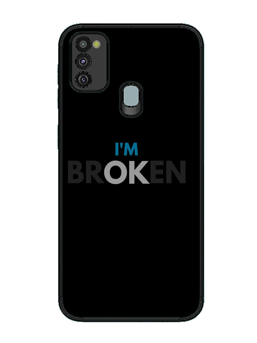 Samsung Galaxy M30s I'm Broken Dark Theme