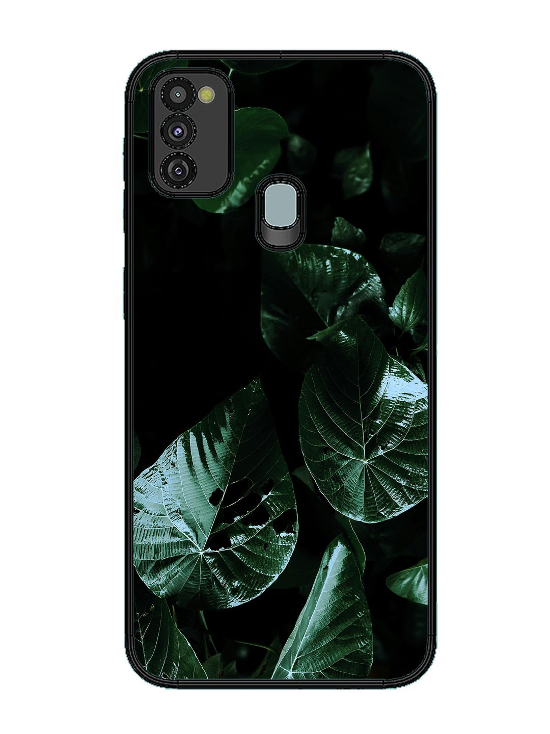 Samsung Galaxy M30s Leafs at night