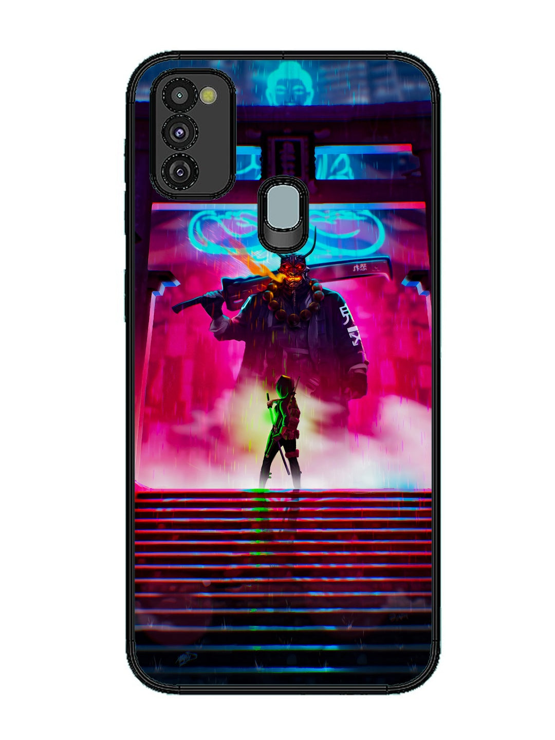Samsung Galaxy M30s Cyberpunk Yokai Monster