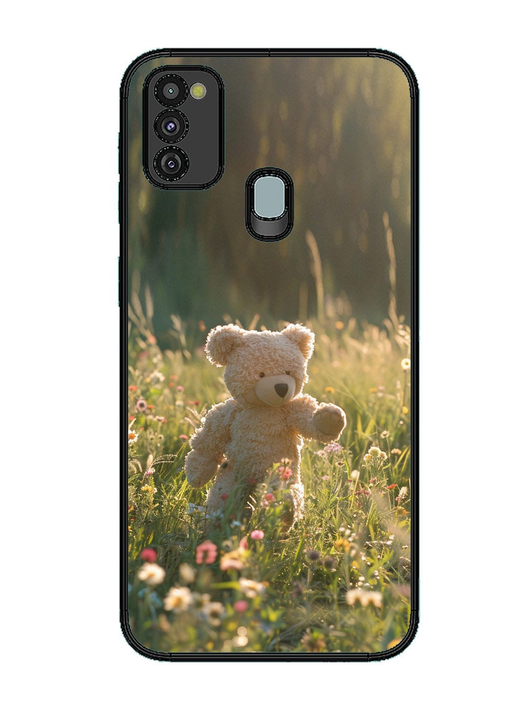Samsung Galaxy M30s Teddy Bear Outdoors