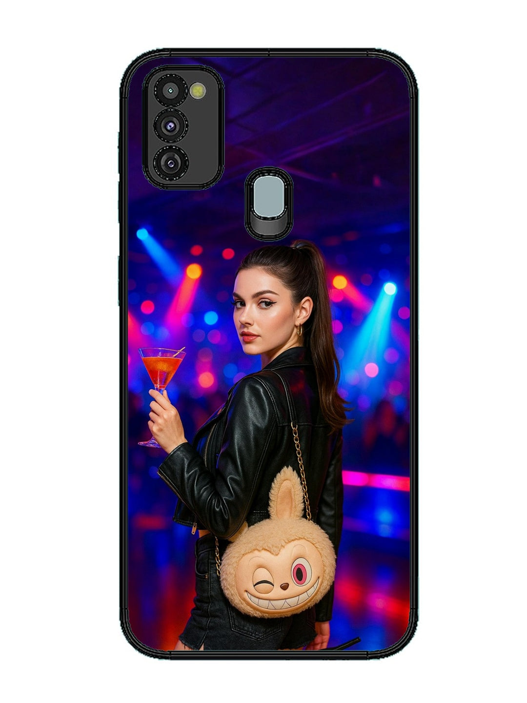 Samsung Galaxy M30s Girl with Labubu Purs