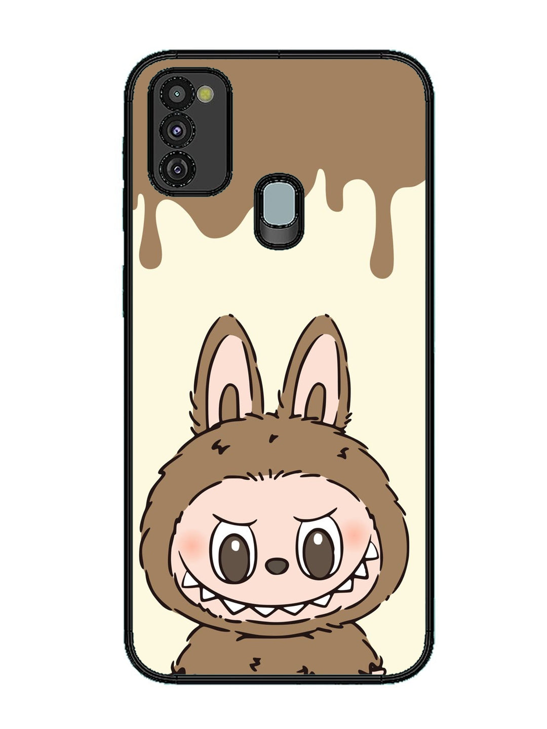 Samsung Galaxy M30s Labubu Closeup Chocolate