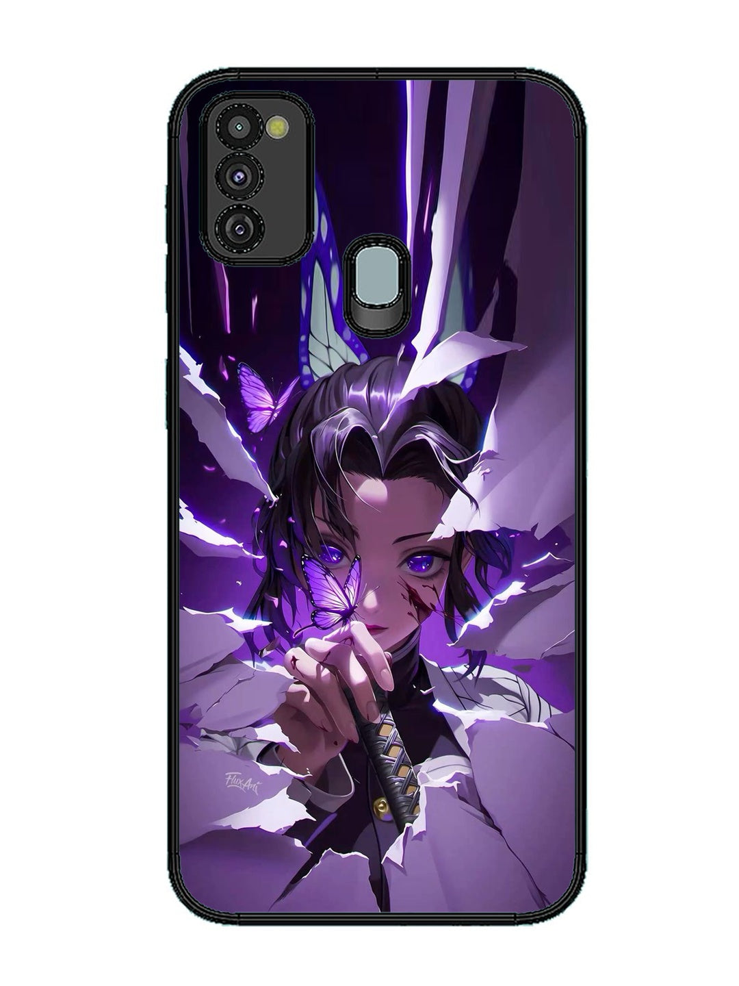 Samsung Galaxy M30s Purple Butterfly Hashira