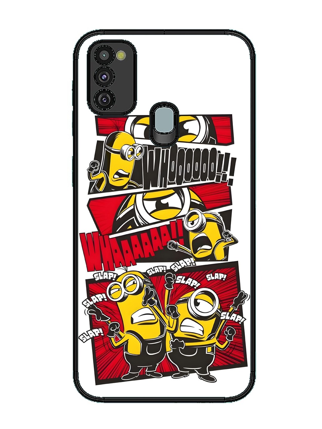 Samsung Galaxy M30s Minions Comic Panel Action