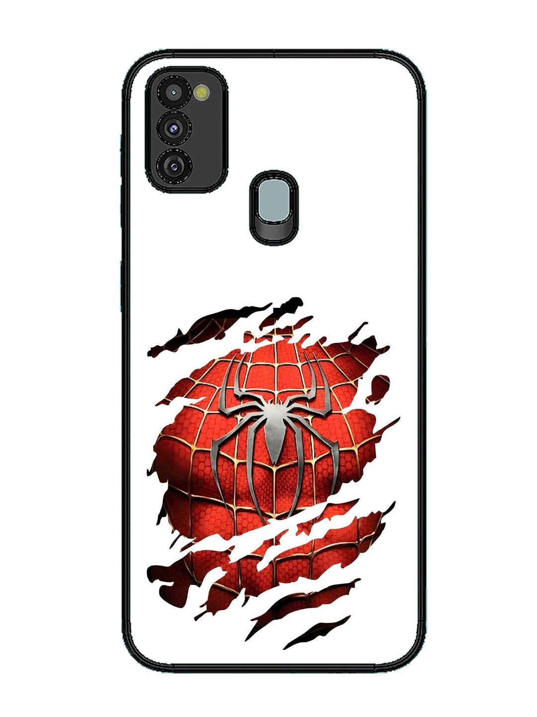 Samsung Galaxy M30s Spider man iconic sign
