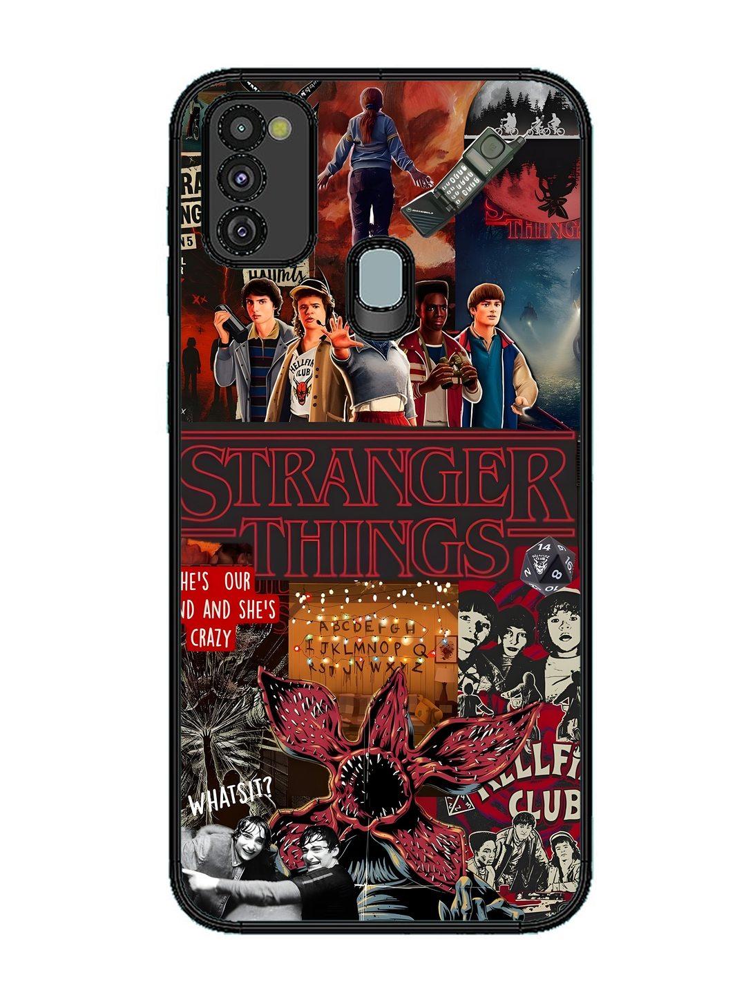 Samsung Galaxy M30s Stranger Things Cover
