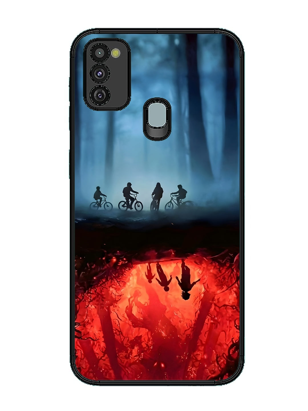 Samsung Galaxy M30s Stranger Things Upside down